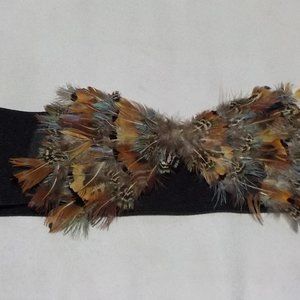 Lake Shore Drive Stretch Feather belt 29-39" NWT